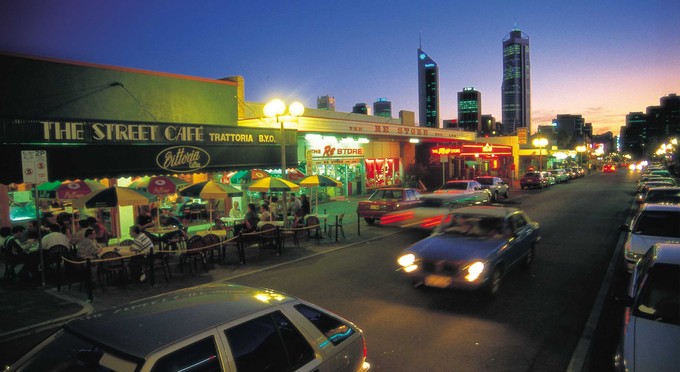Northbridge - &nbsp;-&nbsp;night city dining out nightlife
