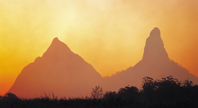 Glasshouse Mountains
