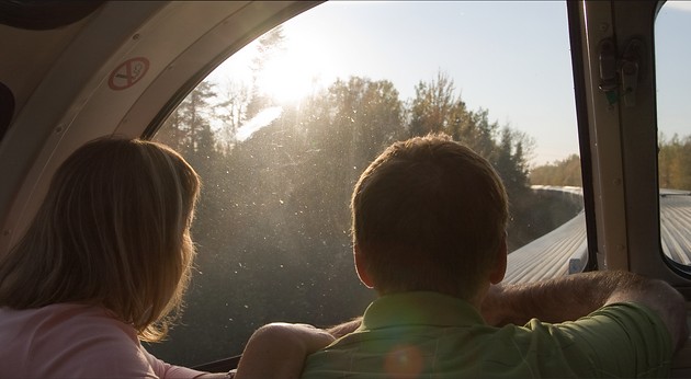View from the train