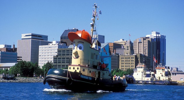 A happy tugboat