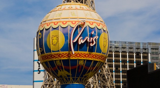 Las Vegas' Paris theme area