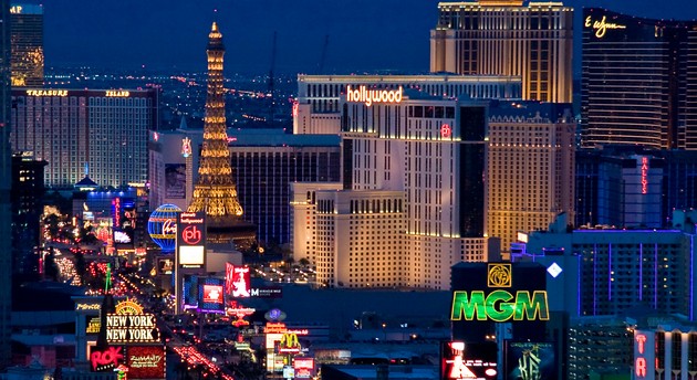 Las Vegas' model of the Eiffel Tower